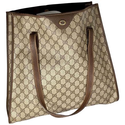 gucci shopper tasche|Gucci canvas large tote.